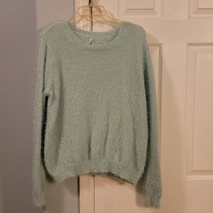 Sea foam green sweater